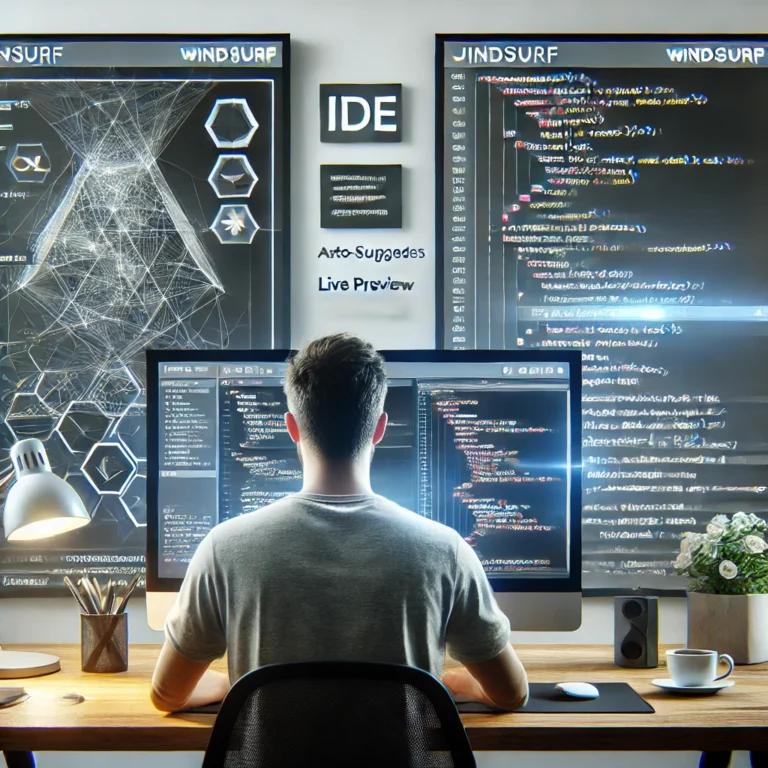 Ilustração IDE WindSurf